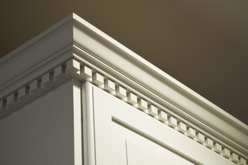 Solid Wood Kitchen Crown Moulding Dentil Detail CK's Windows
