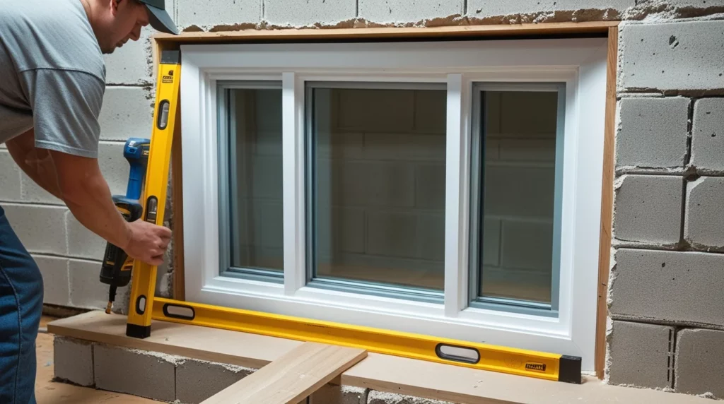 Replace Basement Windows with Glass Block Panels