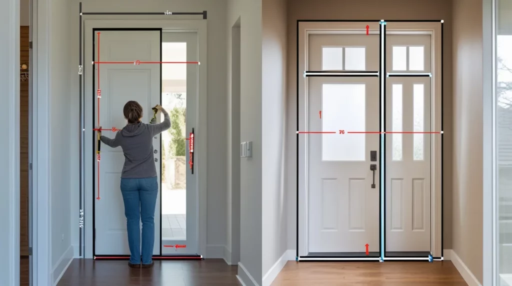 Tips on Measuring Interior vs Exterior Door Replacements