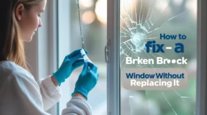 how to fix a broken window without replacing it