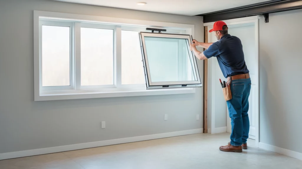 Basement Window Installation