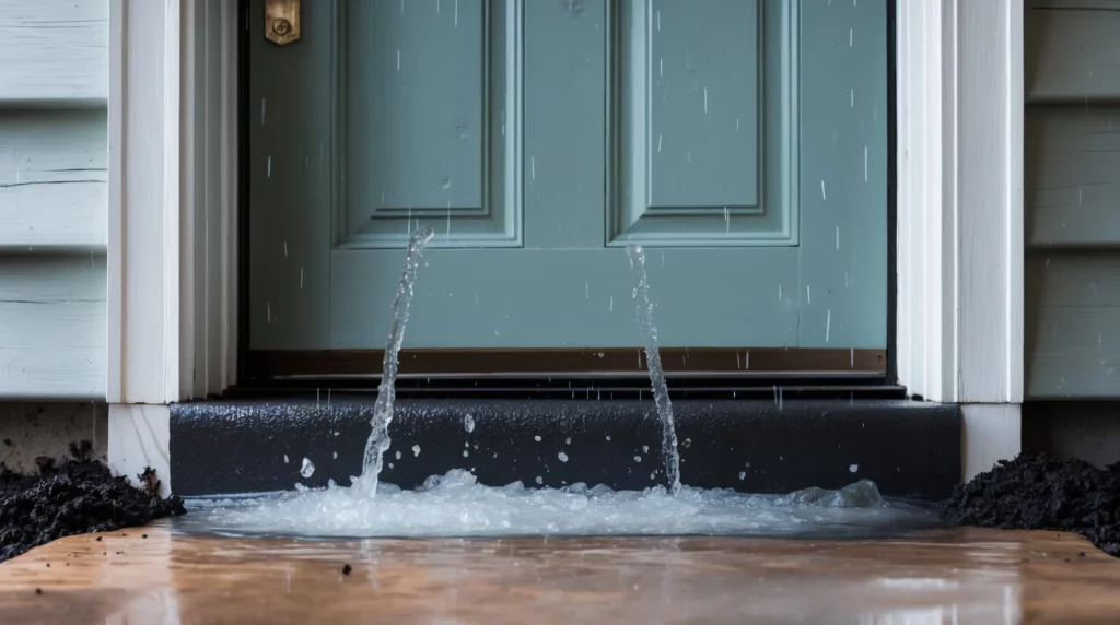 How to Protect the Door from Rainwater and Exterior Damage