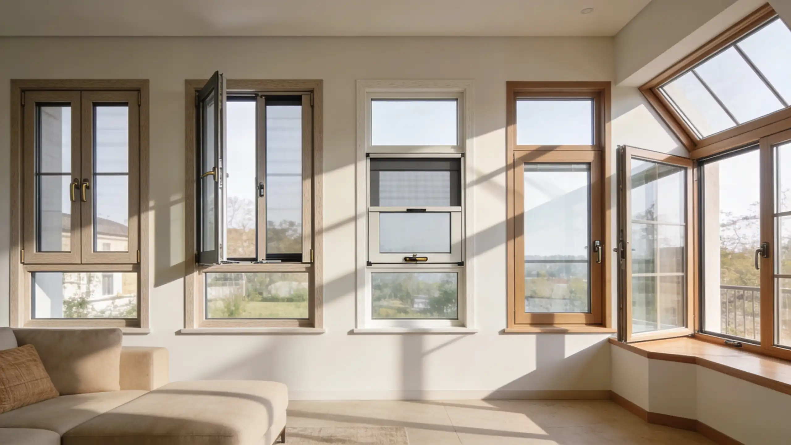 Types of windows for home